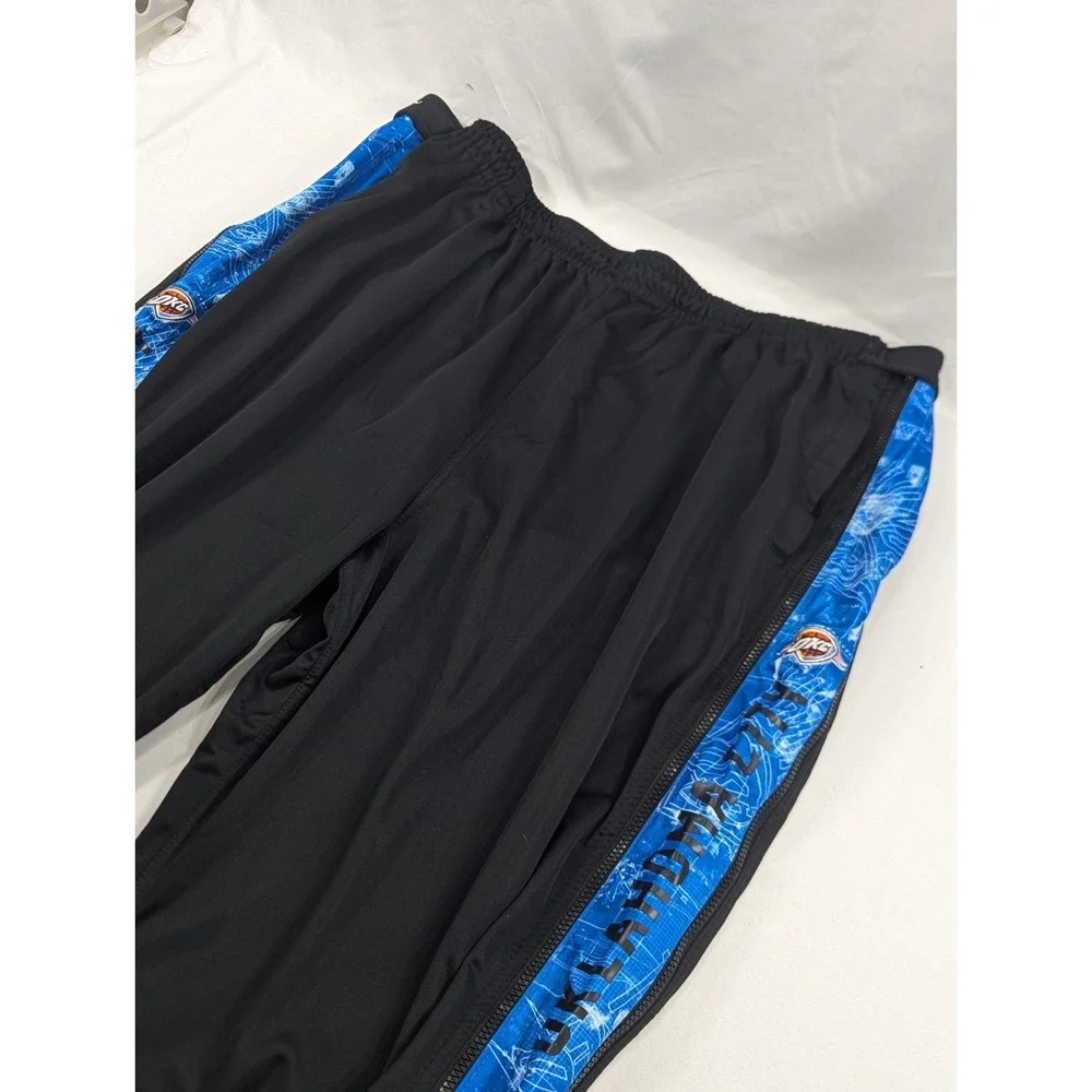 Zipway OKC‎ Thunder Tearaway Pant 3X Big Zip Off NBA Warm Up Retro Heavyweight